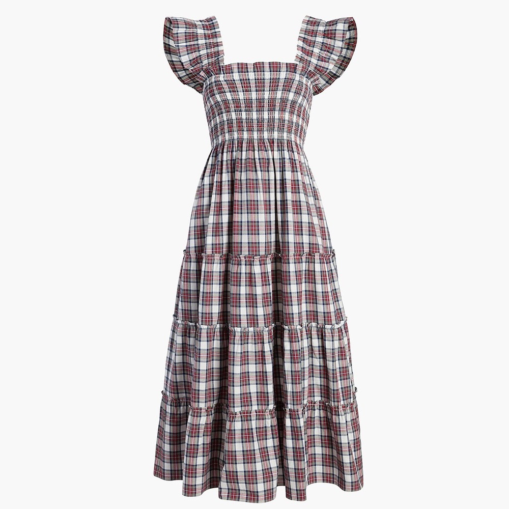 HOLD NWT Hill House Ellie Nap Dress Multi Tartan